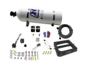 Nitrous Express 4500 50-300HP Dominator Gasoline Nitrous Kit with 15lbs Bottle