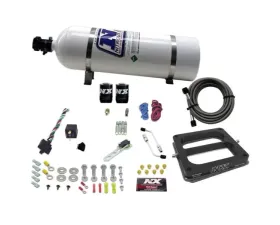 Nitrous Express 4500 50-300HP Dominator Alcohol Nitrous Kit with 15lbs Bottle