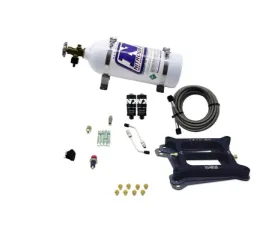Nitrous Express 100-200HP 4150 Hitman 4-BBL Nitrous Kit with 5lbs Bottle