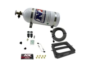 Nitrous Express 100-200HP Dominator Hitman Nitrous Kit with 10lb Bottle