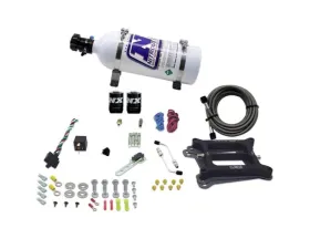 Nitrous Express 100-500HP 4150 4-BBL Gasoline Nitrous Kit with 5lbs Bottle