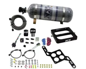 Nitrous Express 4500 Dominator Gasoline RNC Nitrous Kit with 12lbs Bottle