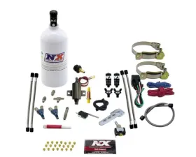 Nitrous Express 2 Cylinder Piranha Nitrous Kit with 2.5lb Bottle