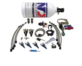 Nitrous Express 4 Cylinder Piranha Nitrous Kit with 2.5lb Bottle