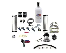Nitrous Express 4 Cylinder Pro-Mod Piranha Nitrous Kit with 2.5lbs Bottle