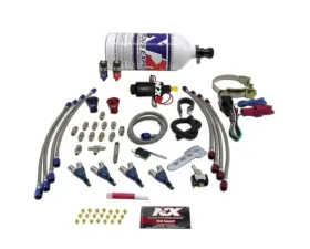 Nitrous Express 4 Cylinder Piranha EFI Applications Nitrous Kit with 2lb Bottle