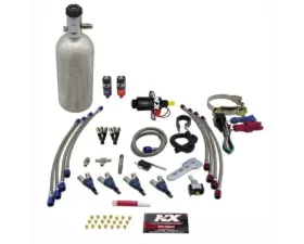 Nitrous Express 4 Cylinder Piranha EFI Applications Nitrous Kit with 1.4lbs Bottle