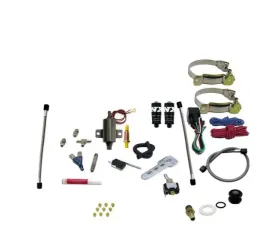 Nitrous Express 2 Cylinder Piranha Nitrous Kit V-Twins with Single Carb without Bottle