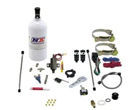 Nitrous Express 2 Cylinder Piranha Nitrous Kit V-Twins with Single Carb with 2.5lbs Bottle