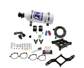 Nitrous Express 100-500HP 4150 Billet Crossbar Pro-Power Nitrous Kit with 5lbs Bottle