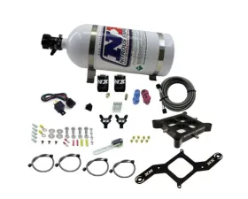 Nitrous Express 100-500HP 4150 Billet Crossbar Pro-Power Nitrous Kit with 10lb Bottle