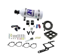 Nitrous Express 100-500HP 4500 Billet Crossbar Pro-Power Nitrous Kit with 5lbs Bottle