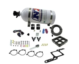 Nitrous Express 100-500HP 4500 Billet Crossbar Pro-Power Nitrous Kit with 10lbs Bottle