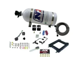 Nitrous Express 100-500HP 4500 Gemini Pro-Power Alcohol Nitrous Kit with 10lbs Bottle