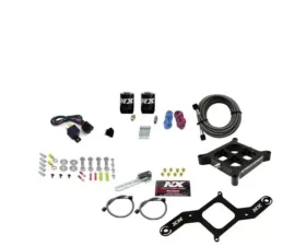 Nitrous Express 100-500HP 4150 Single Entry Crossbar Nitrous Plate Kit Pro-Power without Bottle