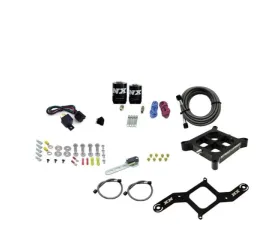Nitrous Express 250-750HP 4150 Single Entry Crossbar RNC Nitrous Plate Kit without Bottle