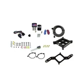 Nitrous Express 250-650HP Single Entry Crossbar RNC .178 4150 Flange Nitrous Kit without Bottle
