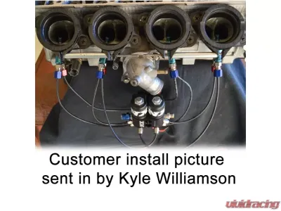 Nitrous Express Moto 4 Nitrous Kit with 1.0lb Bottle - 64004-1.0P