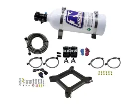 Nitrous Express 100-500HP 4150 Assassin Plate Pro Power Nitrous Kit with 5lbs Bottle
