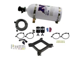 Nitrous Express 100-500HP 4150 Assassin Plate Pro Power Nitrous Kit with 10lbs Bottle