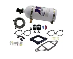 Nitrous Express 100-500HP 4500 Assassin Plate Pro Power Nitrous Kit with 10lbs Bottle