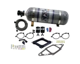 Nitrous Express 100-500HP 4500 Assassin Plate Pro Power Nitrous Kit with 12lbs Bottle