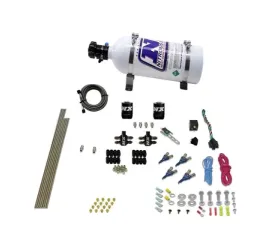 Nitrous Express 100-250HP 4 Cylinder Gas Nitrous Kit with 5lb Bottle