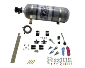 Nitrous Express 100-250HP 4 Cylinder Gasoline EFI Nitrous Kit with 12lbs Bottle