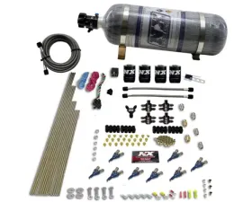 Nitrous Express 250-550HP 8 Cylinder Alcohol Nitrous Kit with 12lb Bottle