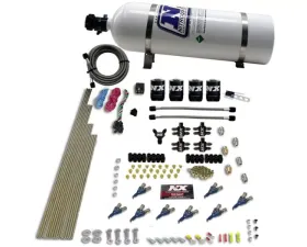 Nitrous Express 250-550HP 8 Cylinder Alcohol Nitrous Kit with 15lb Bottle