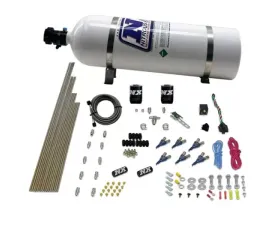 Nitrous Express 150-375HP EFI V6AN Gasoline Nitrous Kit with 15lb Bottle