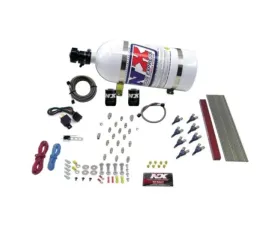 Nitrous Express GM LT1 | LS1 Pro Piranha Nozzle Gas Nitrous Kit with 10lbs Bottle Chevrolet | Pontiac 1992-2020