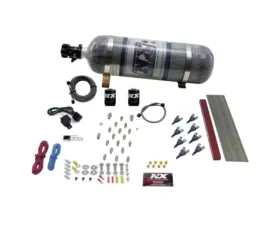 Nitrous Express GM LT1 | LS1 Pro Piranha Nozzle Gas Nitrous Kit with 12lbs Bottle Chevrolet | Pontiac 1992-2020