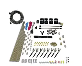 Nitrous Express 200-500HP 8 Cylinder VXL Direct Port 4 Solenoids Nitrous Kit without Bottle
