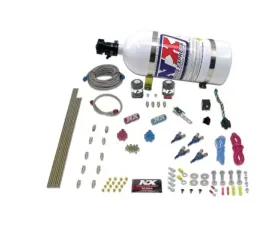 Nitrous Express 125-275HP 4 Cylinder Alcohol Nitrous Kit with 12lbs Bottle