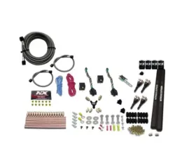 Nitrous Express 100-300HP x 2 4 CylinderSX2 Nozzle Nitrous Kit without Bottle