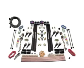 Nitrous Express 200-1200HP SX2 Dual Stage Gas Rails 8 Nozzles Nitrous Kit without Bottle