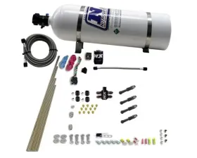 Nitrous Express 4 Cylinder with Dry Direct Port Nitrous Kit with 15lb Bottle