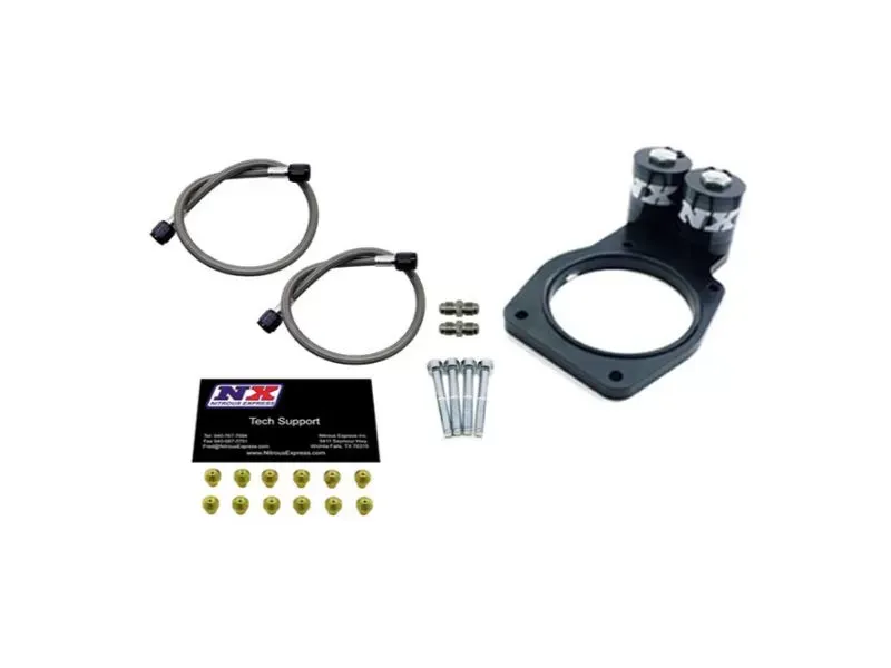 Nitrous Express EFI Nitrous Plate Conversion with Attached Solenoids Chevrolet Camaro 5th Gen 2010-2015 - NX931