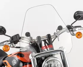 Slipstreamer Clear with Chrome Hardware Spitfire Windshield