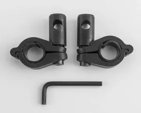 Slipstreamer 1 inch Windshield Clamp Kit Honda Moto|Kawasaki|Yamaha 1985-2012