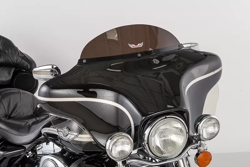 Slipstreamer 6" Dark Smoke Fairing Replacement Windshield - S-135-6DS