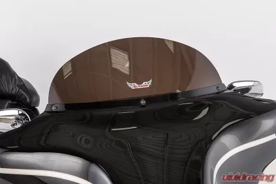 Slipstreamer 8" Dark Smoke Fairing Replacement Windshield - S-135-8DS