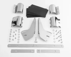 Slipstreamer Oversized Fork Tube Windshield Hardware Kit Honda Moto|Kawasaki|Suzuki 1997-2012