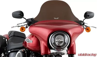 Slipstreamer 10" Dark Smoke Sport Glide Windshield Harley Davidson 2018-2020 - T-239-10DS