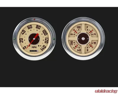 Classic Instruments 4 5/8" Speedometer & Quad GMC Truck with GM Style & Standard Speedometer 1954-1955 - CT54GM52