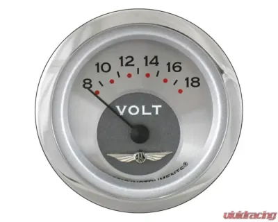 Classic Instruments All American Series 2-1/8" Voltmeter 8-18 V AW30SRC - AW30SRC