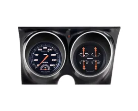 Classic Instruments Velocity Black Series Direct Fit Gauge Kit Chevrolet Camaro 1967