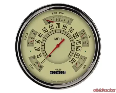 Classic Instruments Tan Classic Line Package Chevrolet 1949-1950 - CH49T