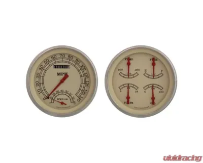 Classic Instruments Vintage Series 4 5/8" Speedtachular & Quad Chevrolet Truck 1947-1953 - CT47VT62